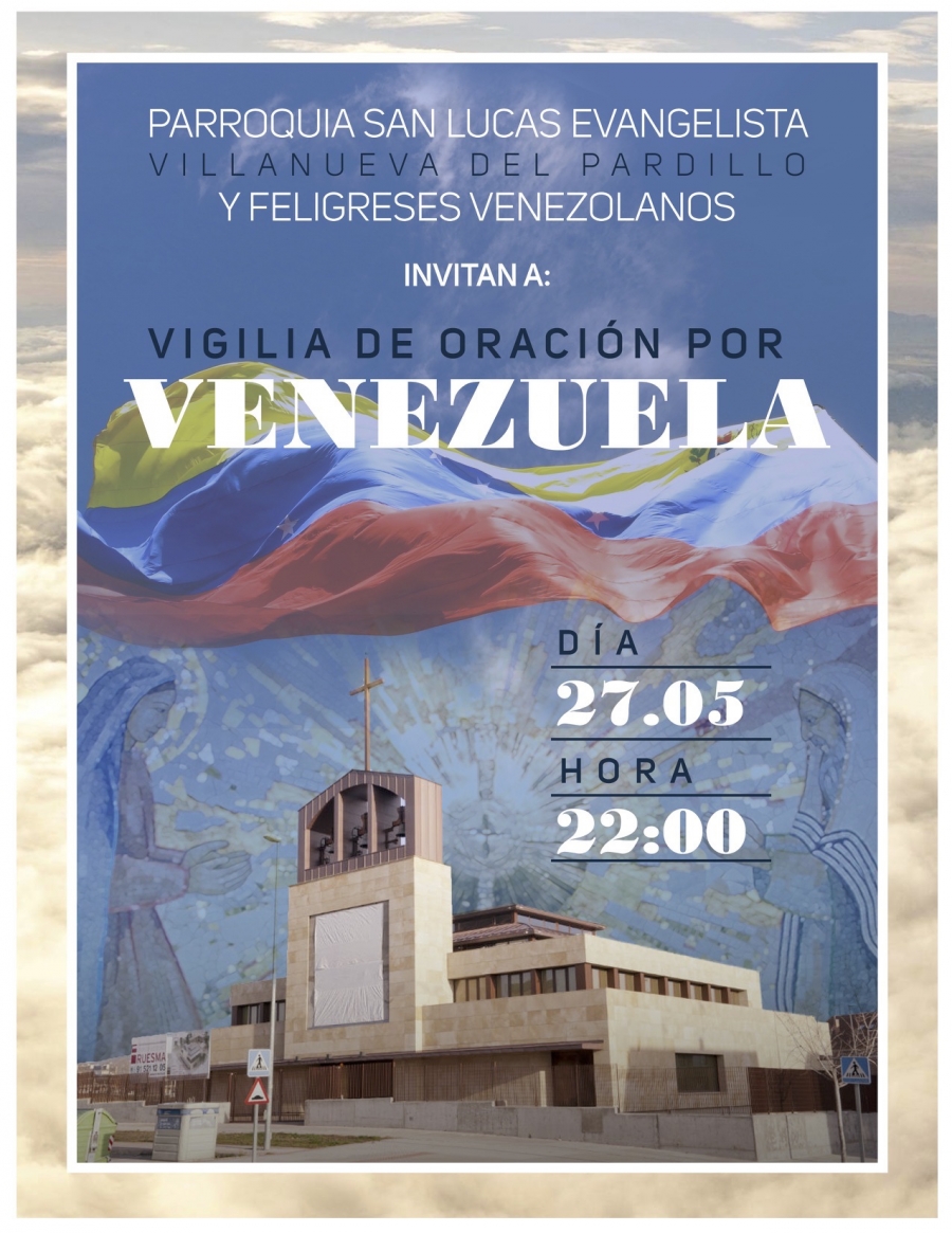 La parroquia San Lucas Evangelista, de Villanueva del Pardillo, reza por Venezuela
