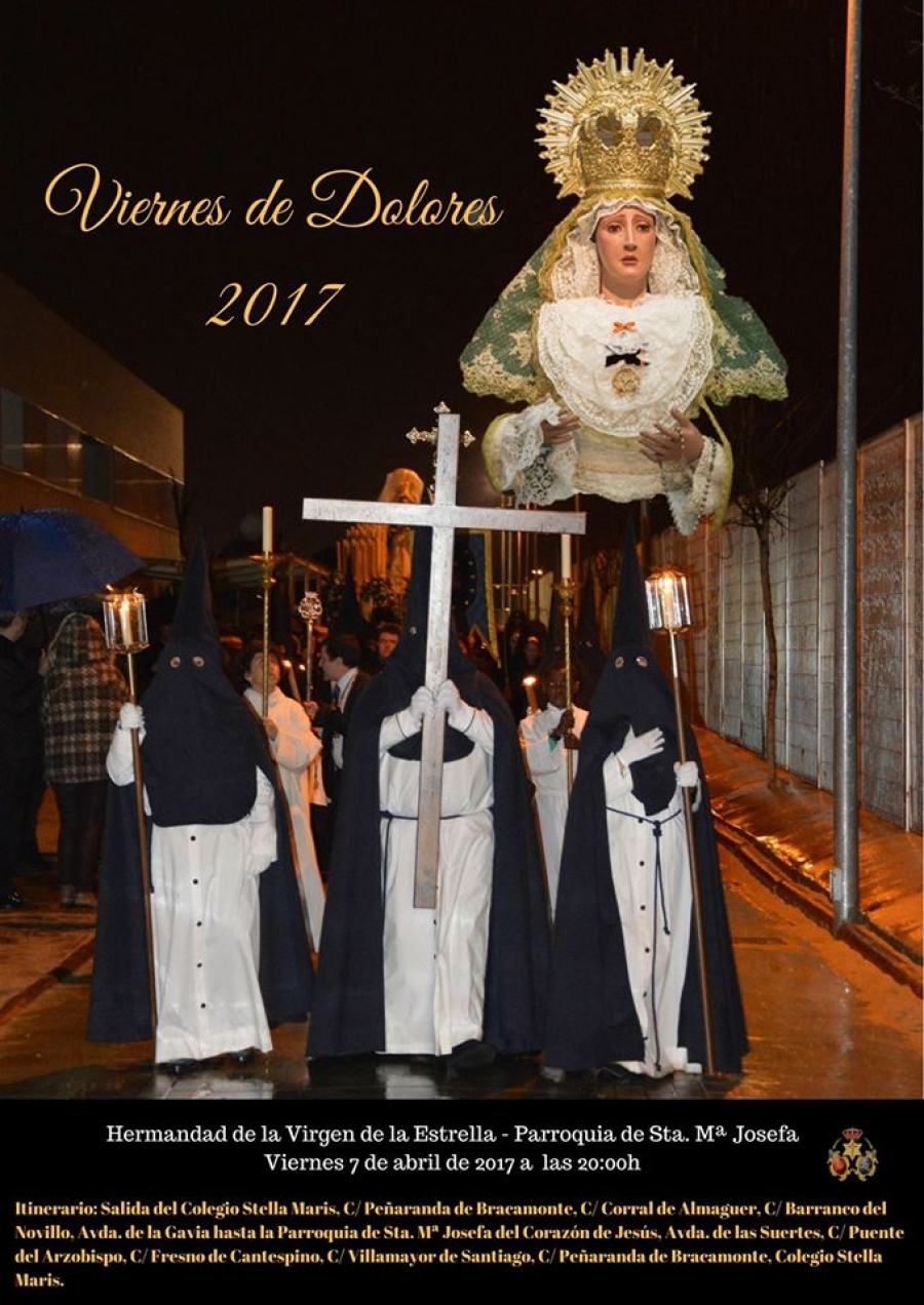 La Virgen de la Estrella procesiona por el Ensanche de Vallecas