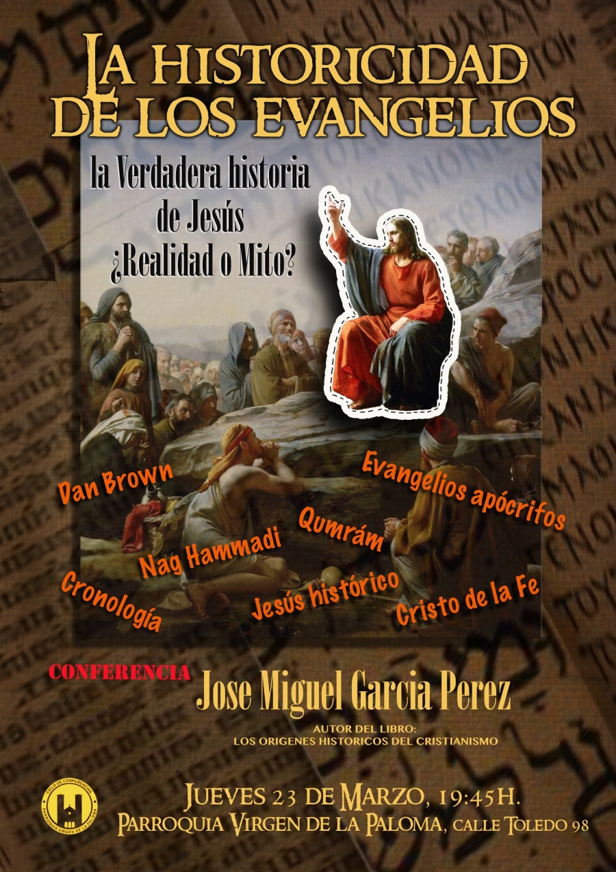 La parroquia de La Paloma acoge una conferencia sobre los evangelios