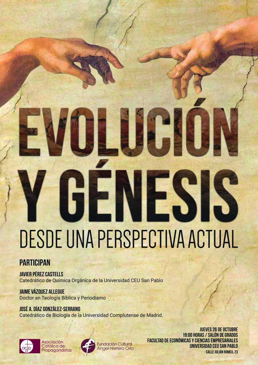 Evolución y génesis, a estudio en la Universidad CEU San Pablo