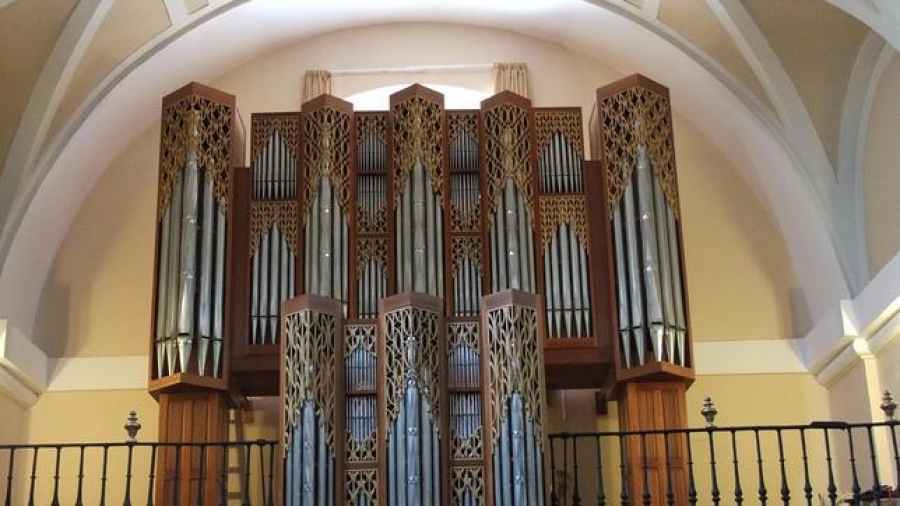 Víctor Baena ofrece un concierto de órgano en Santa María la Antigua, de Vicálvaro