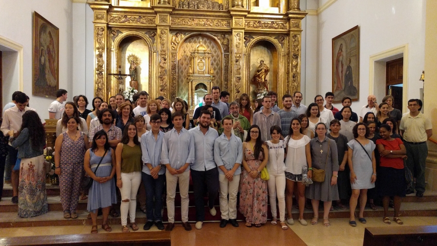 Carlos Aguilar presidió el envío de jóvenes madrileños a la misión