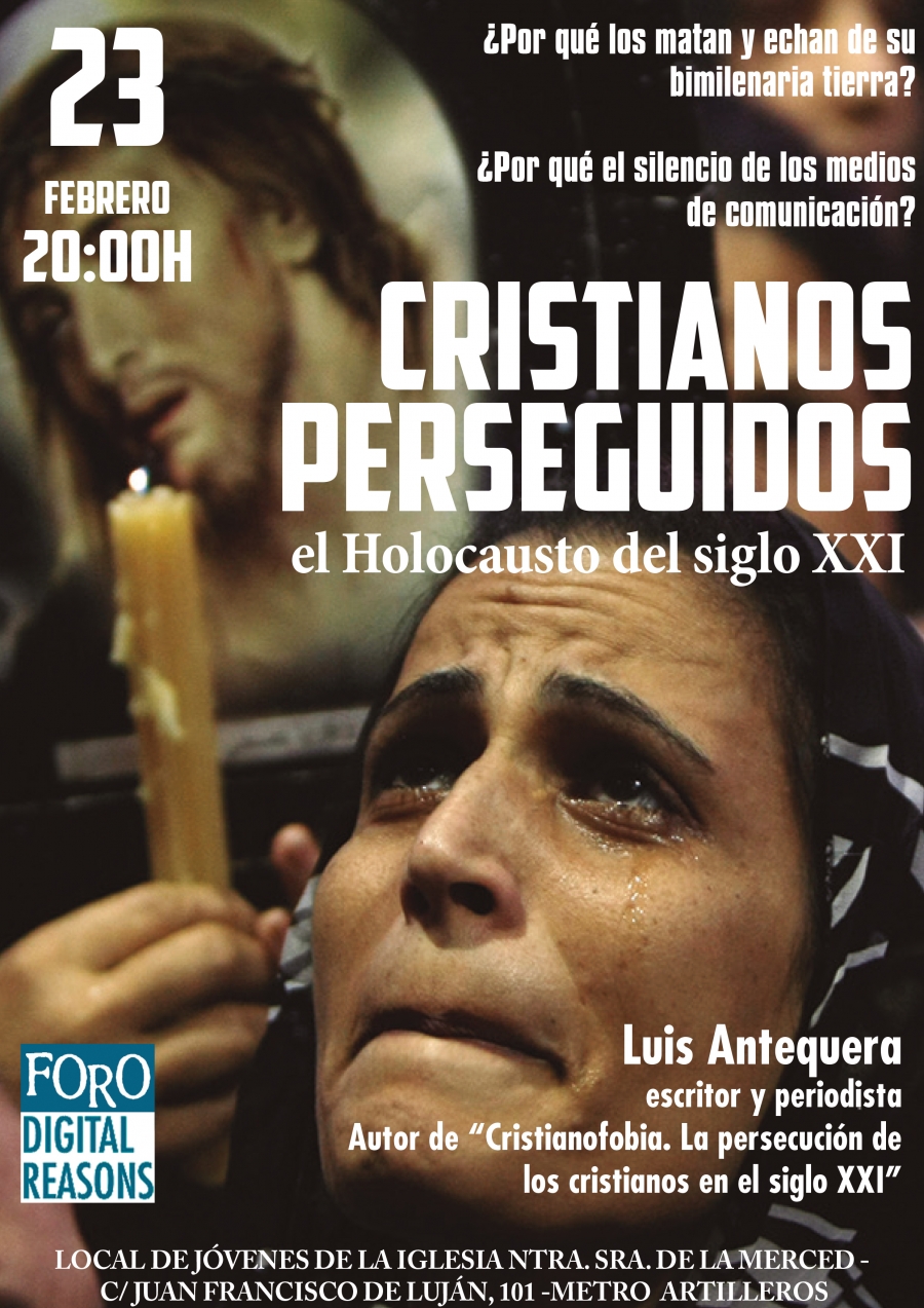 Nuestra Señora de la Merced organiza una charla sobre cristianos perseguidos
