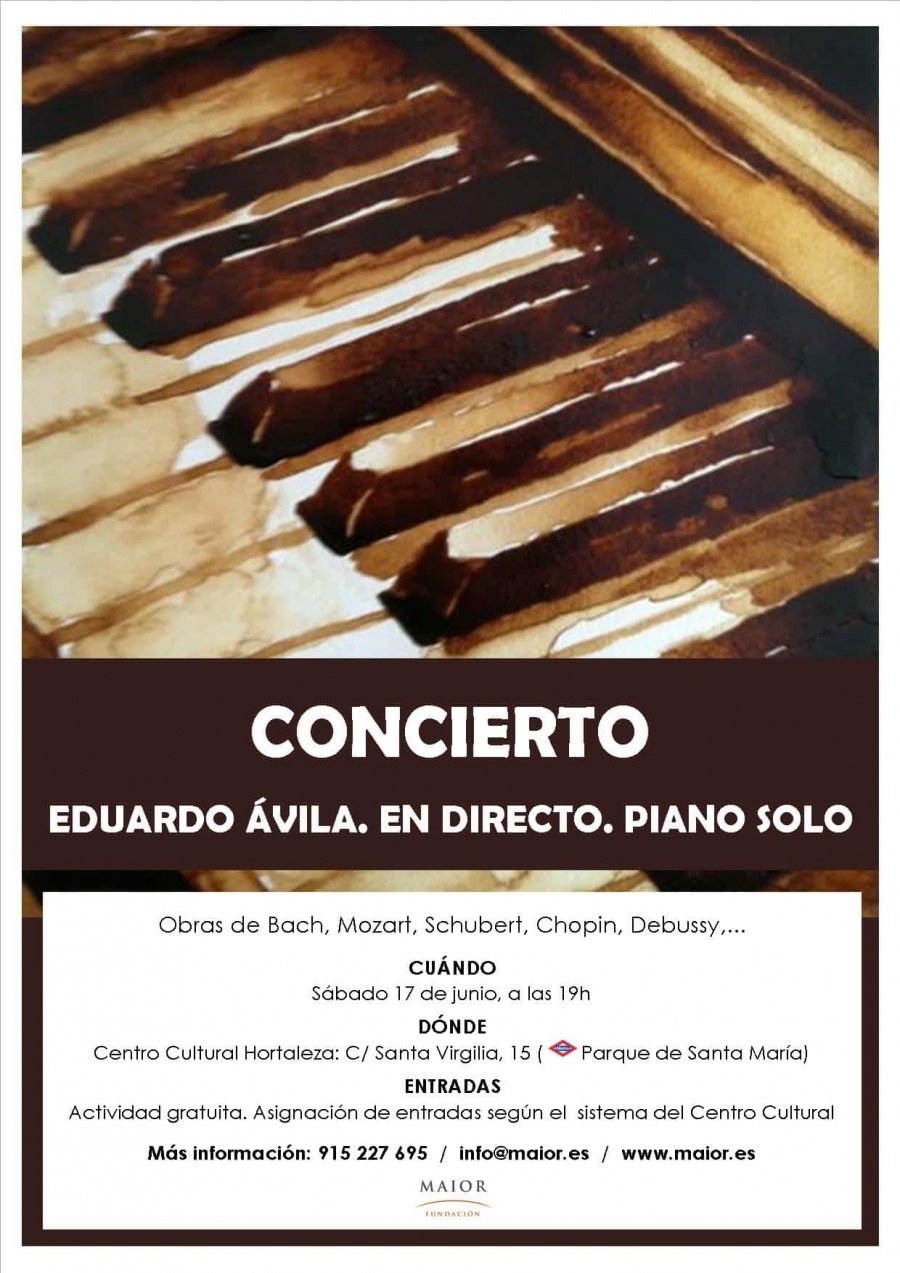 La Fundación Maior organiza un concierto de piano