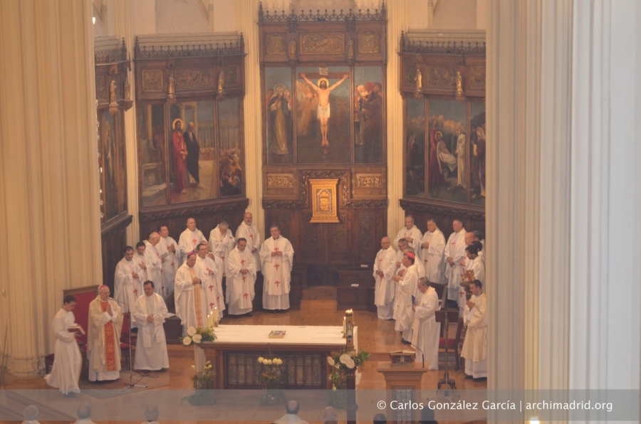 La diócesis homenajea a los presbíteros que celebran sus bodas de oro y plata sacerdotales