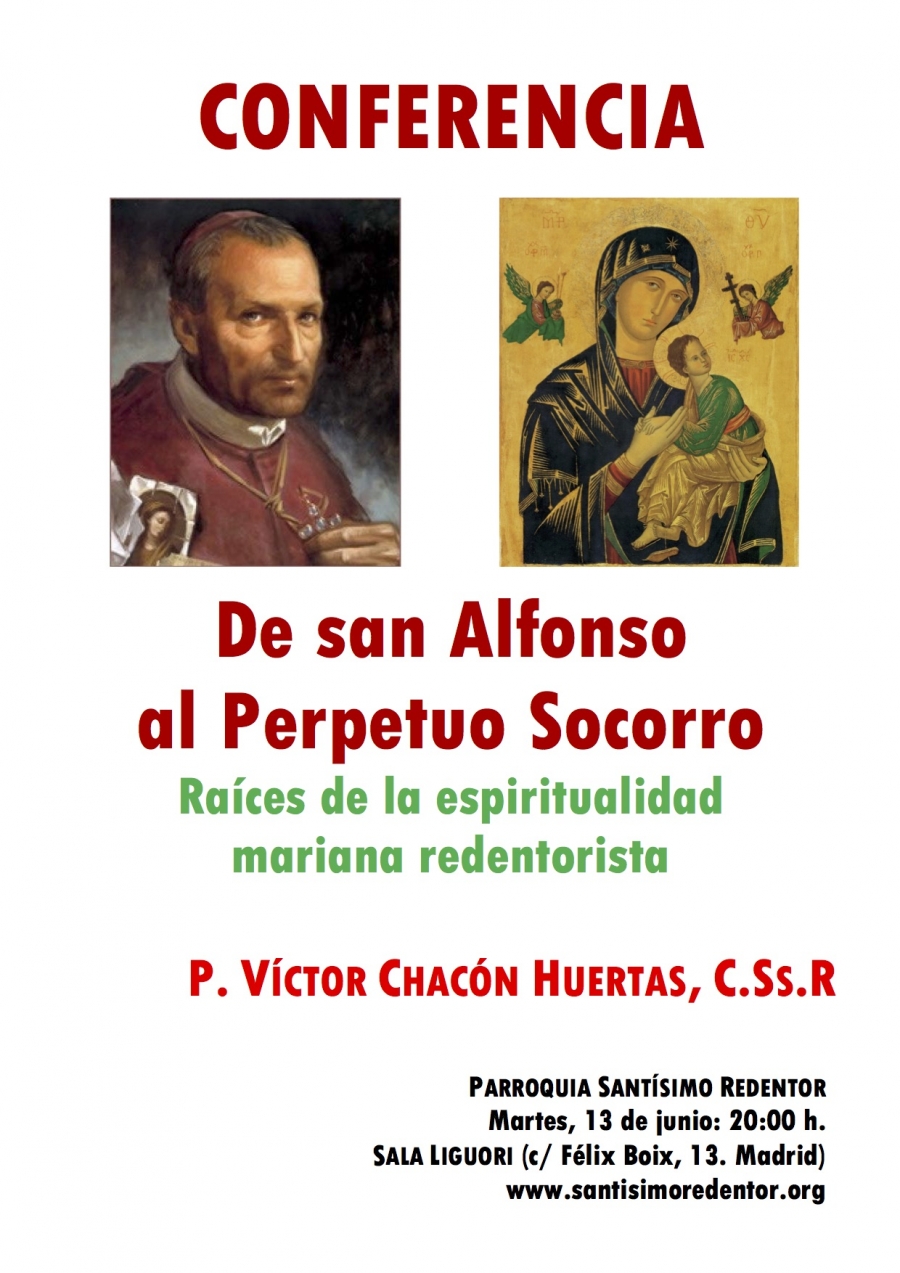 De san Alfonso al Perpetuo Socorro: Raíces de la espiritualidad mariana redentorista