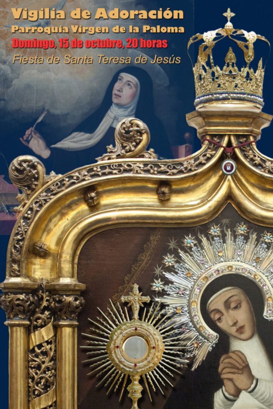La parroquia de la Paloma organiza una vigilia de oración en la fiesta de santa Teresa de Jesús