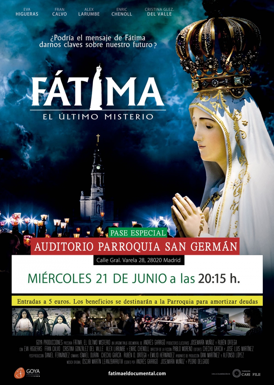 Proyección de &#039;Fátima, el último misterio&#039; en San Germán