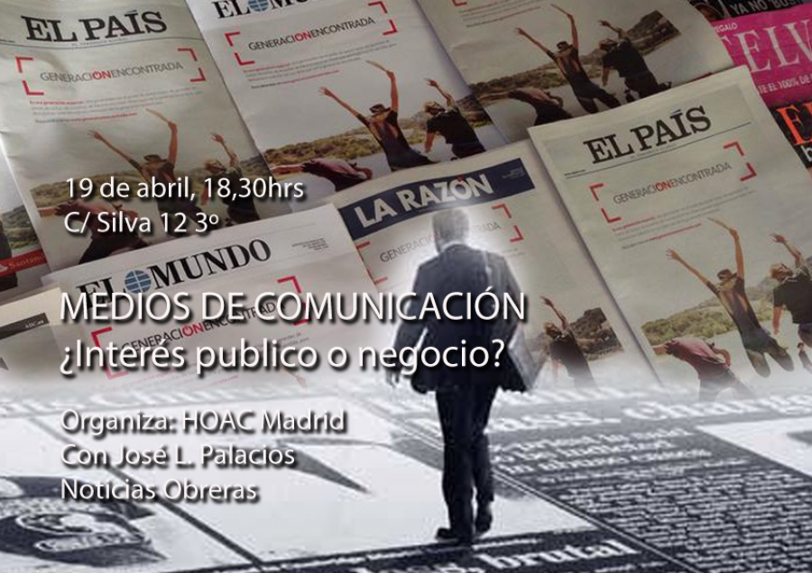 HOAC organiza una charla-taller sobre medios de comunicación