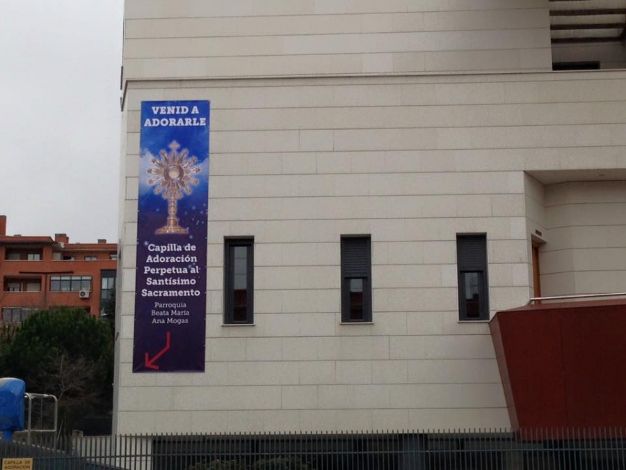 Tercer aniversario de la capilla de adoración eucarística perpetua de la parroquia de la Beata María Ana Mogas