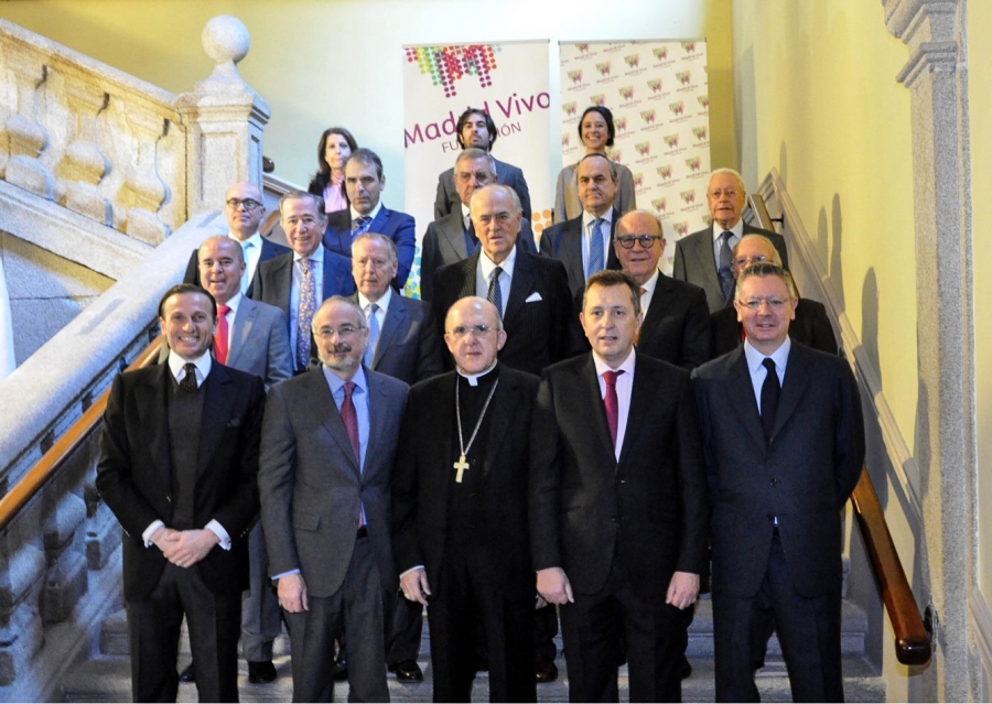 El arzobispo se reúne con el patronato de la Fundación Madrid Vivo
