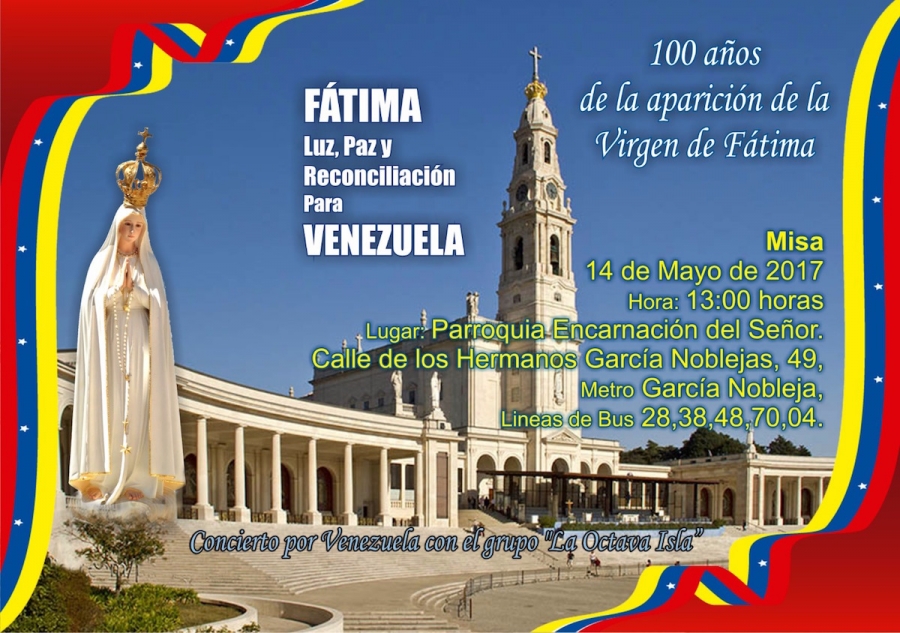La parroquia Encarnación del Señor celebra el centenario de las apariciones de Fátima
