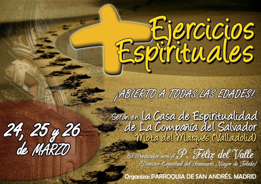 La parroquia San Andrés organiza una tanda de ejercicios espirituales