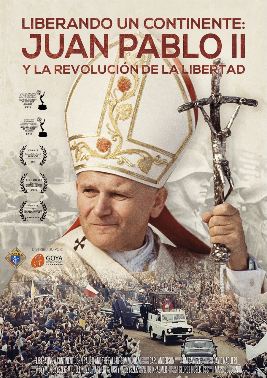 La basílica de San Miguel acoge la proyección de un documental sobre san Juan Pablo II