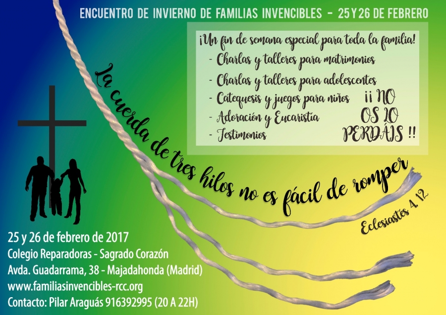 Familias Invencibles organiza su encuentro de invierno 2017