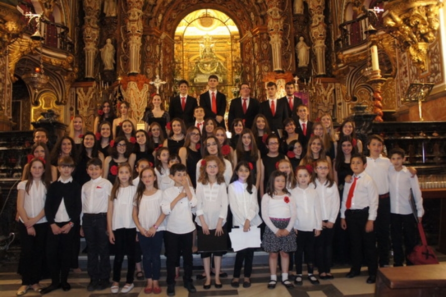 La Schola Pueri Cantores de la catedral de Granada ofrece un concierto en la parroquia de La Paloma