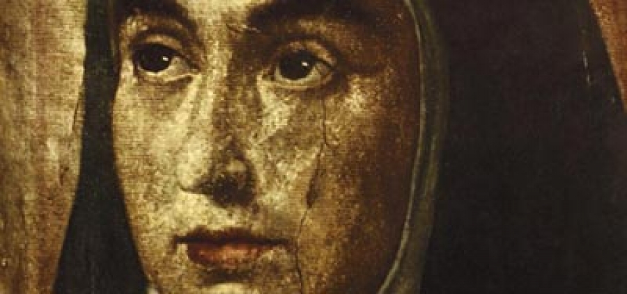 Peregrinación de una imagen de Santa Teresa por las distintas capillas de la Universidad