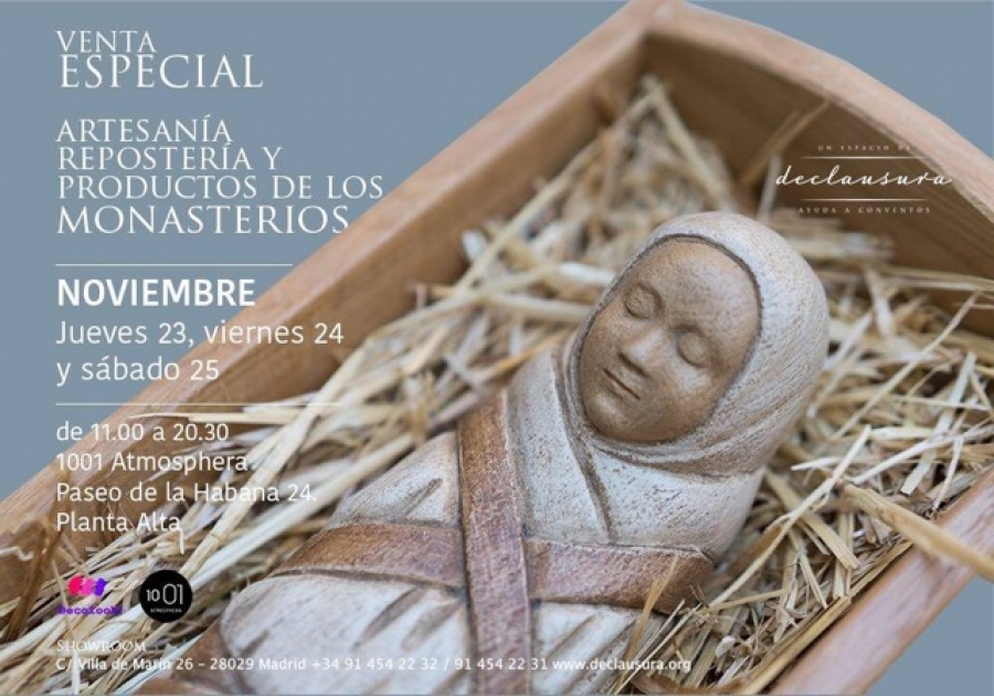 La Fundación DeClausura realiza una venta especial de productos de monasterios de España