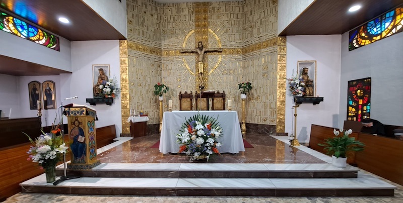 Altar Capilla Monasterio Benedictinas Jul24