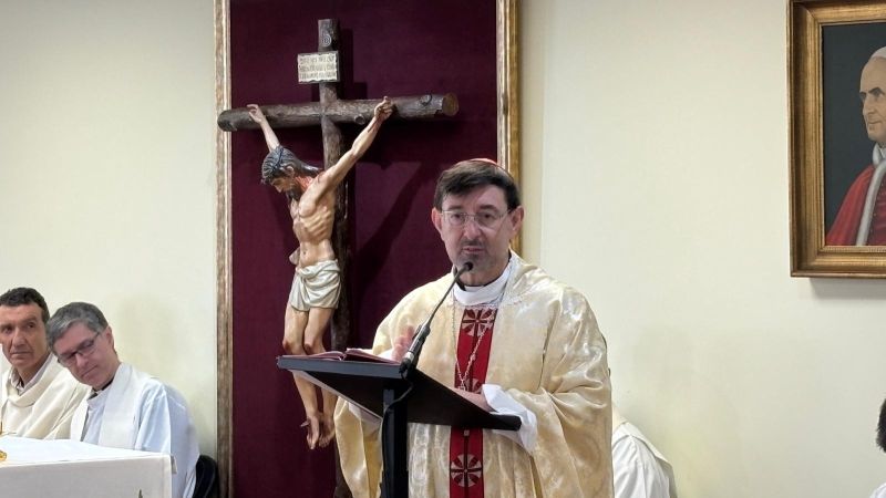 Cardenal Cobo en San Pablo VI