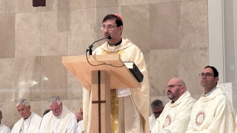 Cardenal Cobo en la fiesta de San Ignacio