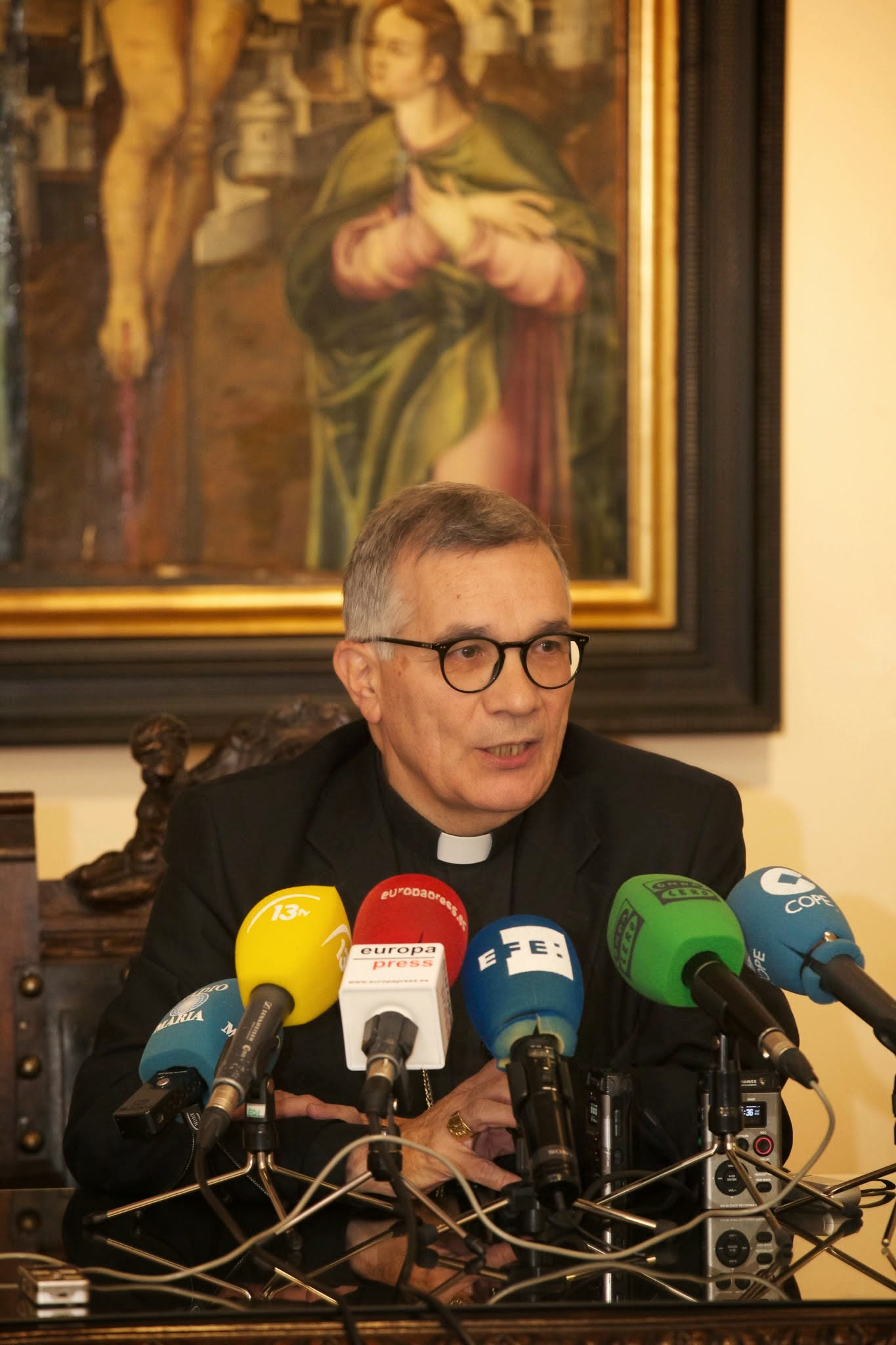 2014-11-12 - Rueda de Prensa Mons. Cesar Franco, obispo electo de Segovia