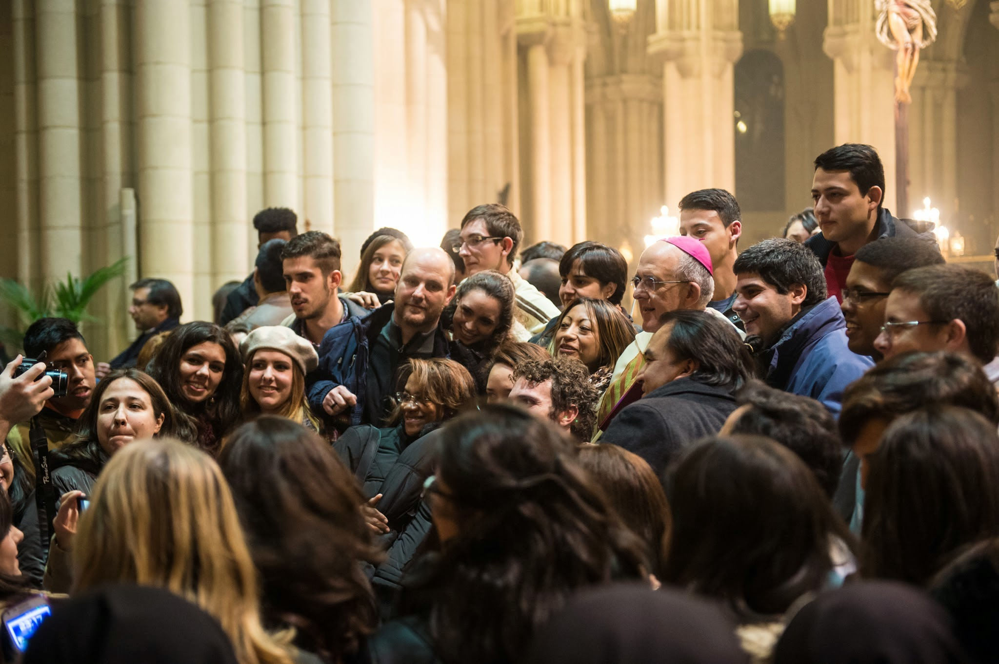 2014-12-05 - Encuentro de Oración de Mons. Carlos Osoro con los Jóvenes de Madrid