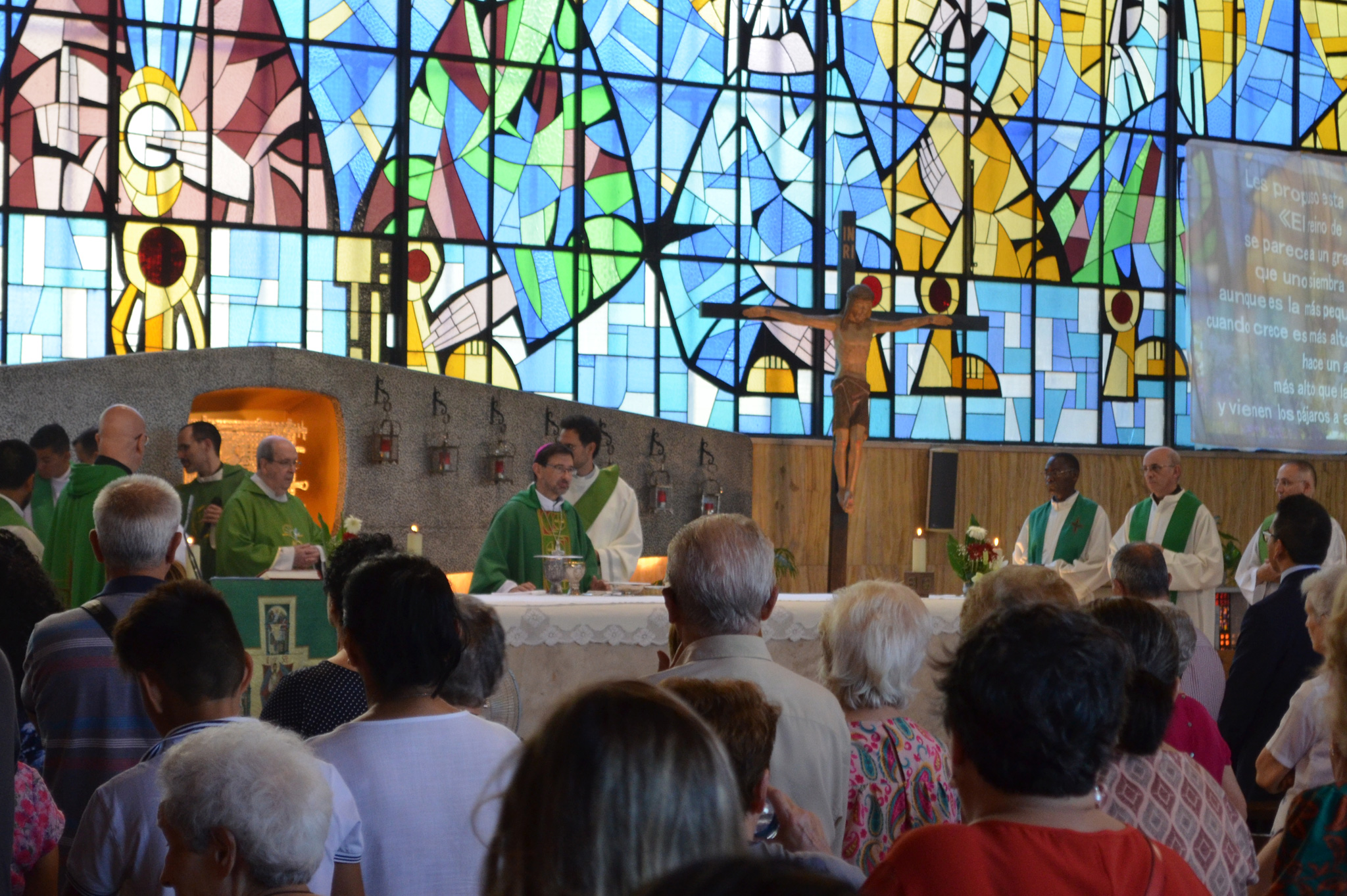 2023-07-16 - Tercera Misa de inicio del ministerio pastoral en la parroquia Nuestra Señora de los Desamparados de Villaverde