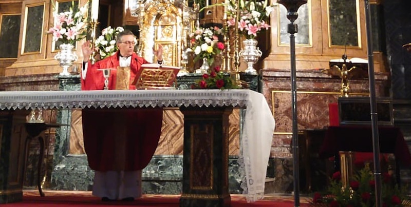 Misa Reliquias Monasterio Encarnacion Jun24