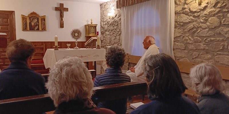 Gandullas parroquia exposicion