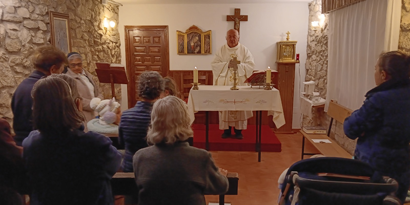 Gandullas parroquia misa