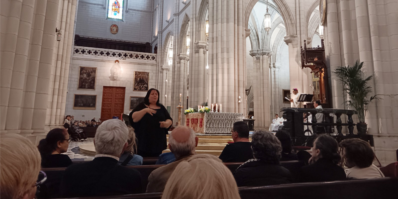 Jubileo discapacidad almudena sordos