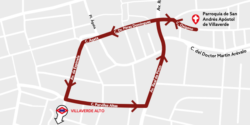 Soledad villaverde mapa viernes santo