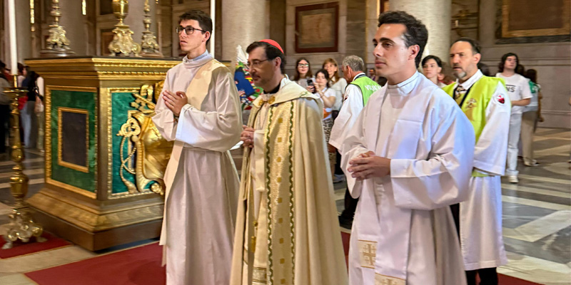 Jubileo jovenes san pablo misa