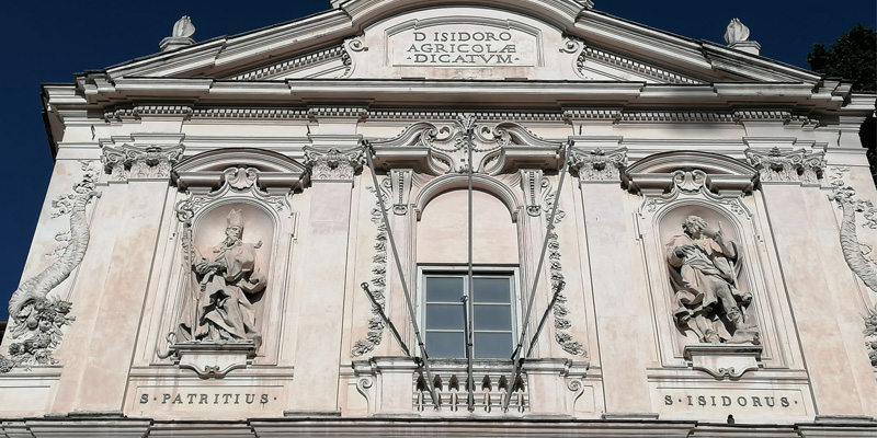 San Isidro Roma fachada