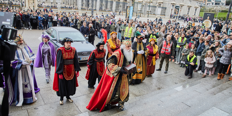 Entervista rey melchor llegada