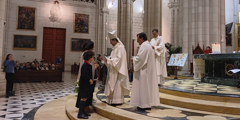 Misa santa Rafaela maria ofrendas