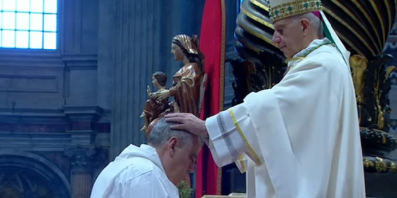 Alejandro diacono roma ordenacion