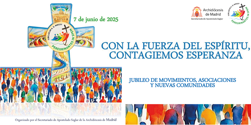 Cartel jubileo movimientos claudio