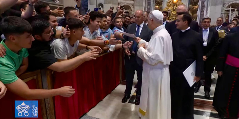 Jubileo seminaristas Papa