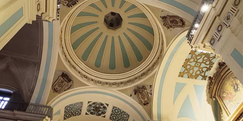 Restauracion carmen cupula