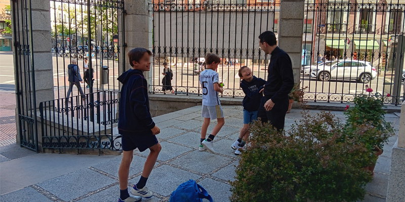 Carlos Tamames catequesis