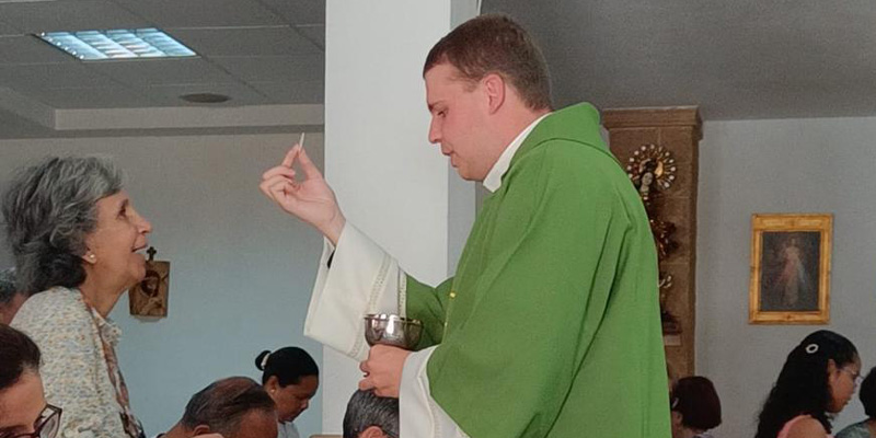 Juan Orduna comunion