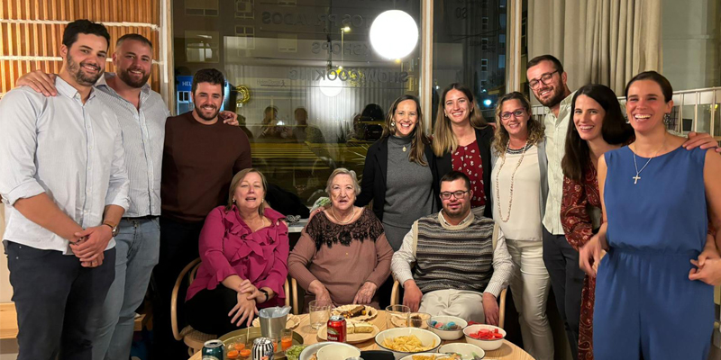 Jubileo familias cena