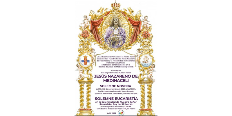 Medinaceli cristo rey cartel