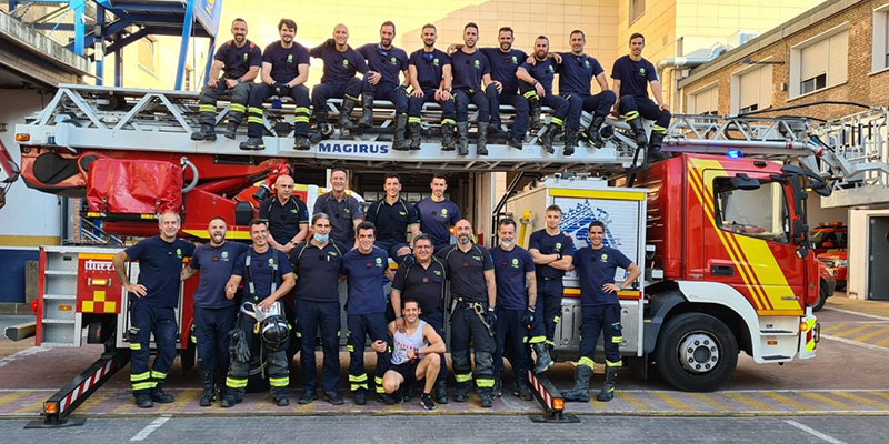 Felix bombero paloma actual
