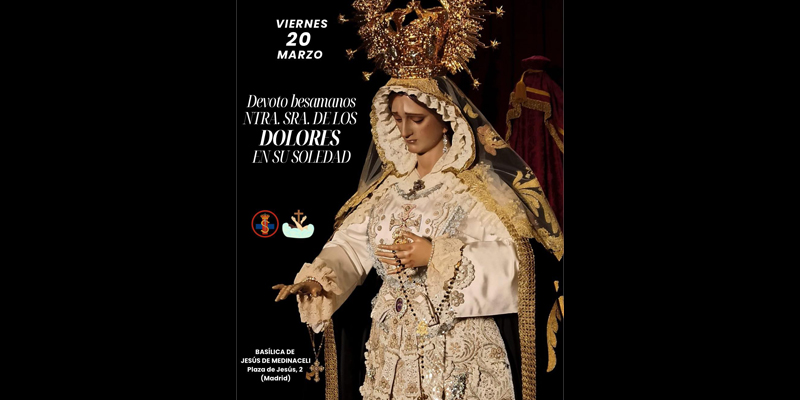 Besamanos virgen medinaceli cartel