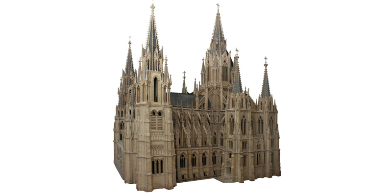 Visita papa catedral maqueta cubas
