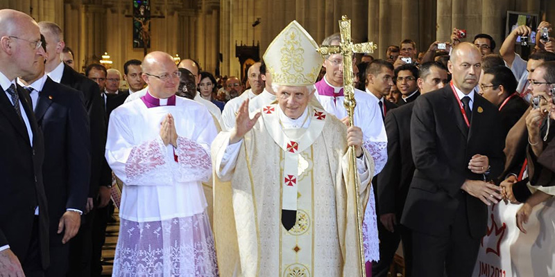 Visita papa catedral papa BXVI