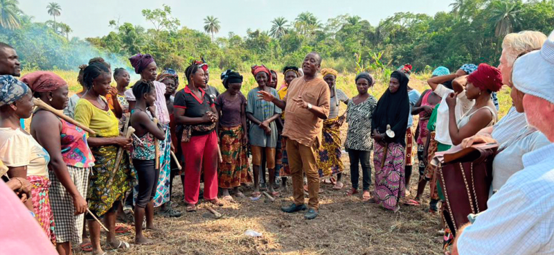 comunidades mineras de sierra leona. sierra leone chesterton centre manos unidas